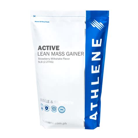 ACTIVE Lean Mass Gainer 5 lbs – Athlene Nutrition.